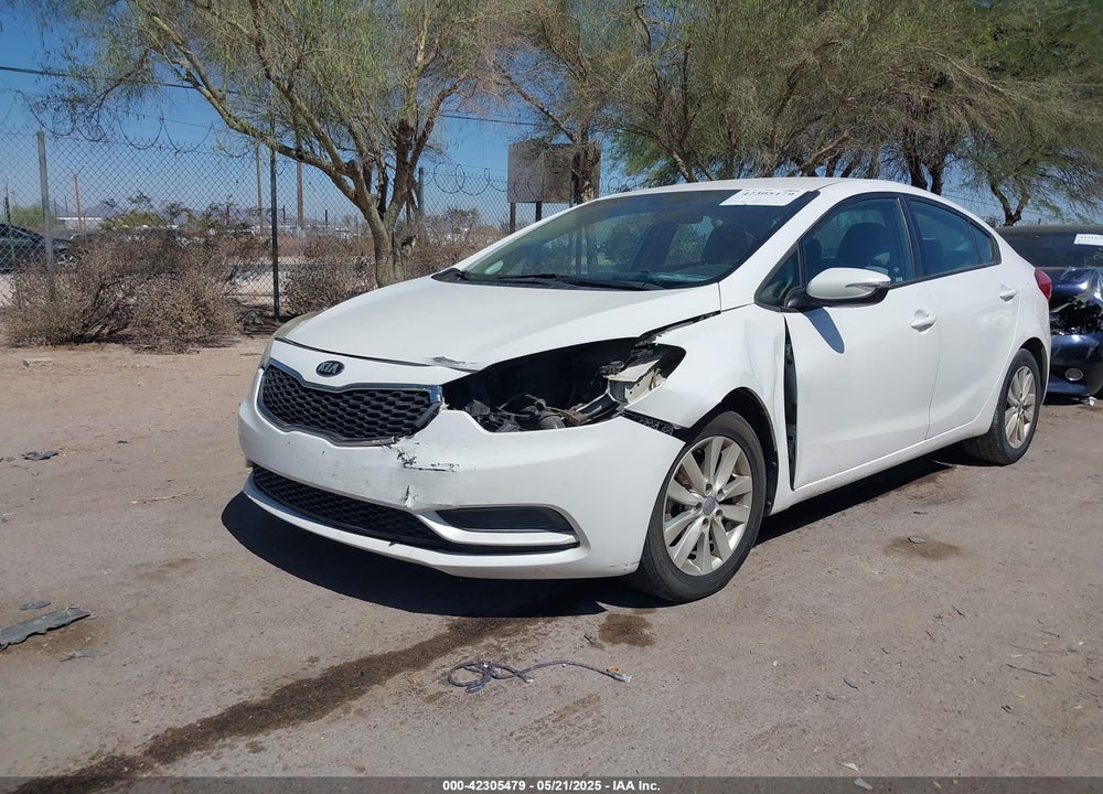 2014 KIA FORTE LX VIN: KNAFX4A6XE5217305