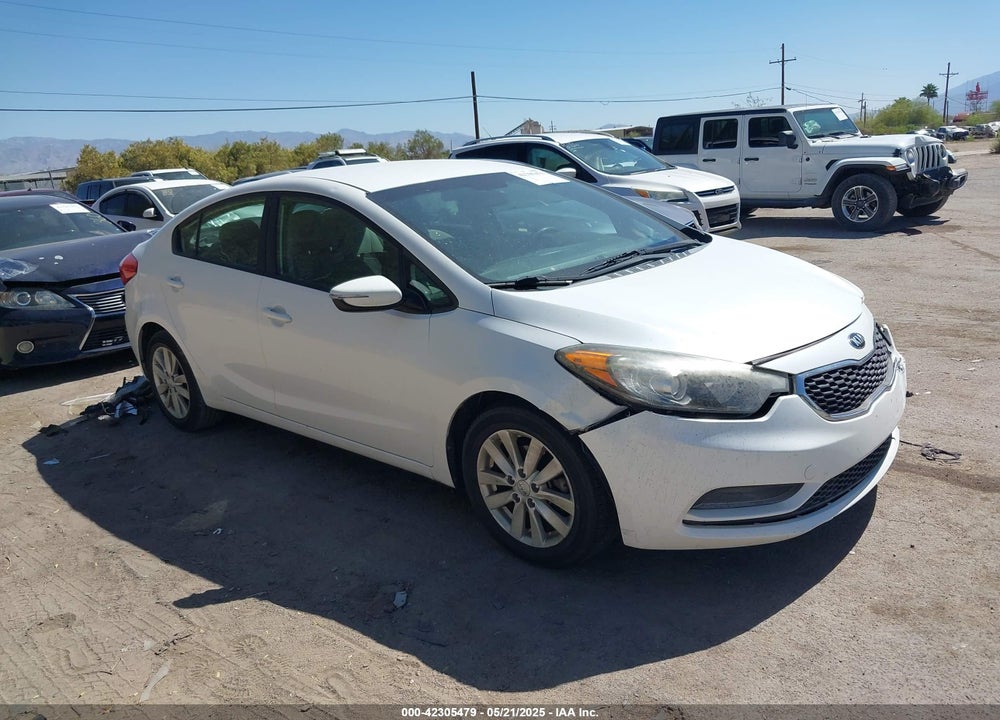 2014 KIA FORTE LX VIN: KNAFX4A6XE5217305