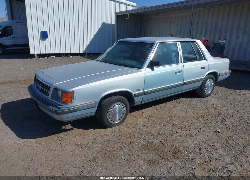 1989 DODGE ARIES LE VIN: 1B3BK46D9KC425630