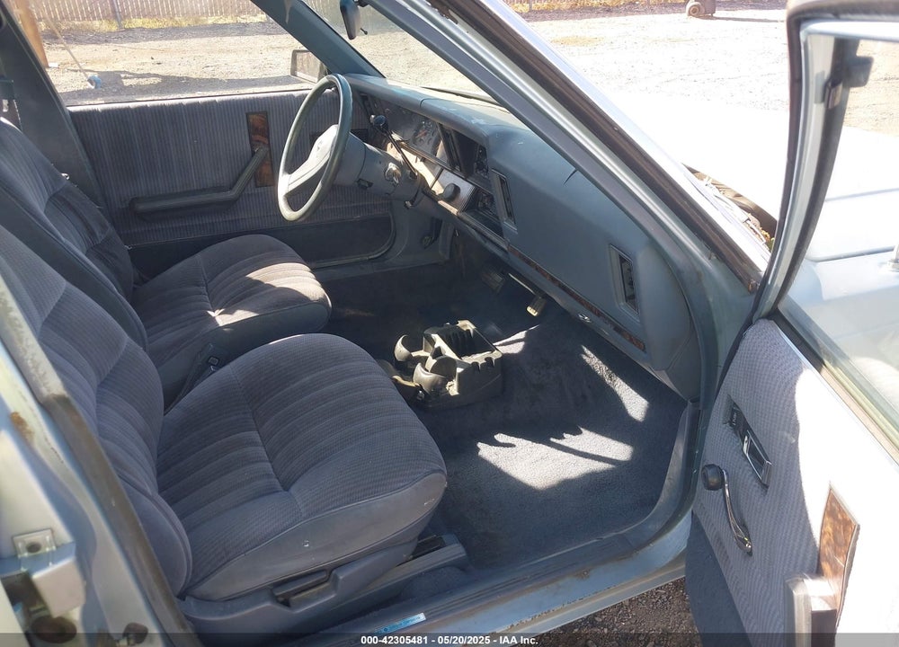 1989 DODGE ARIES LE VIN: 1B3BK46D9KC425630