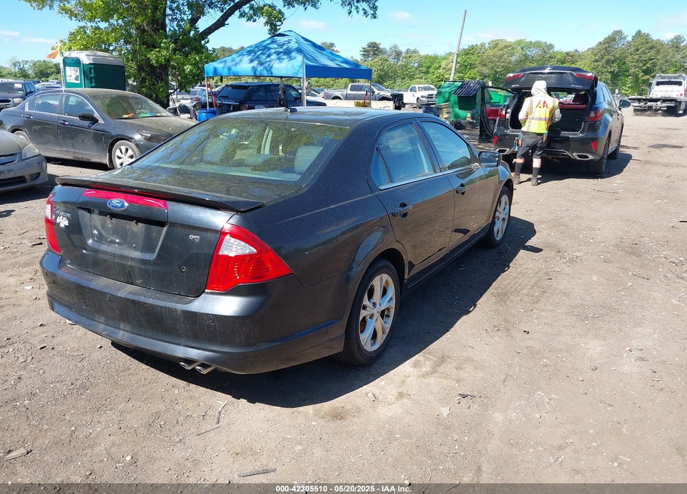 2012 FORD FUSION VIN: 3FAHP0HA9CR165499