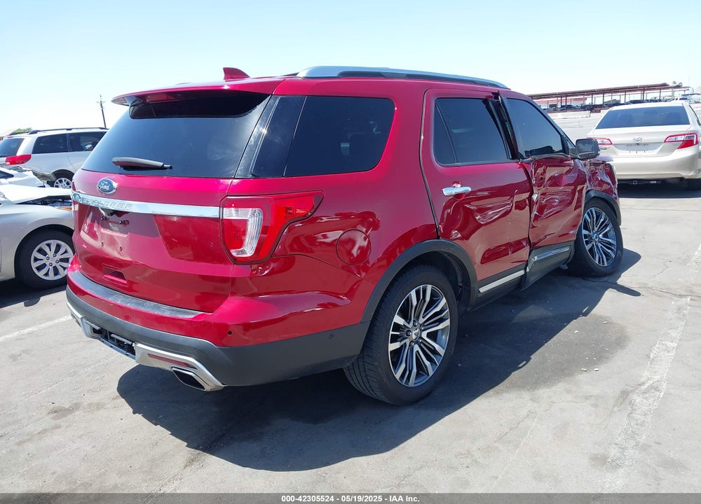 2016 FORD EXPLORER VIN: 1FM5K8HT9GGC72282