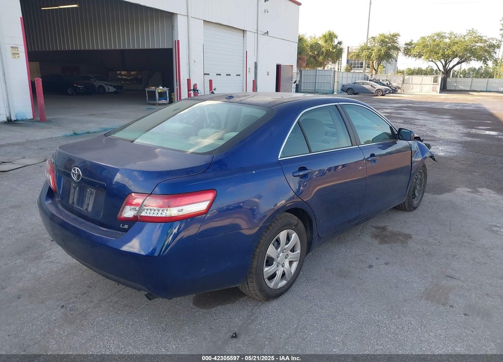 2010 TOYOTA CAMRY LE VIN: 4T1BF3EK3AU521156