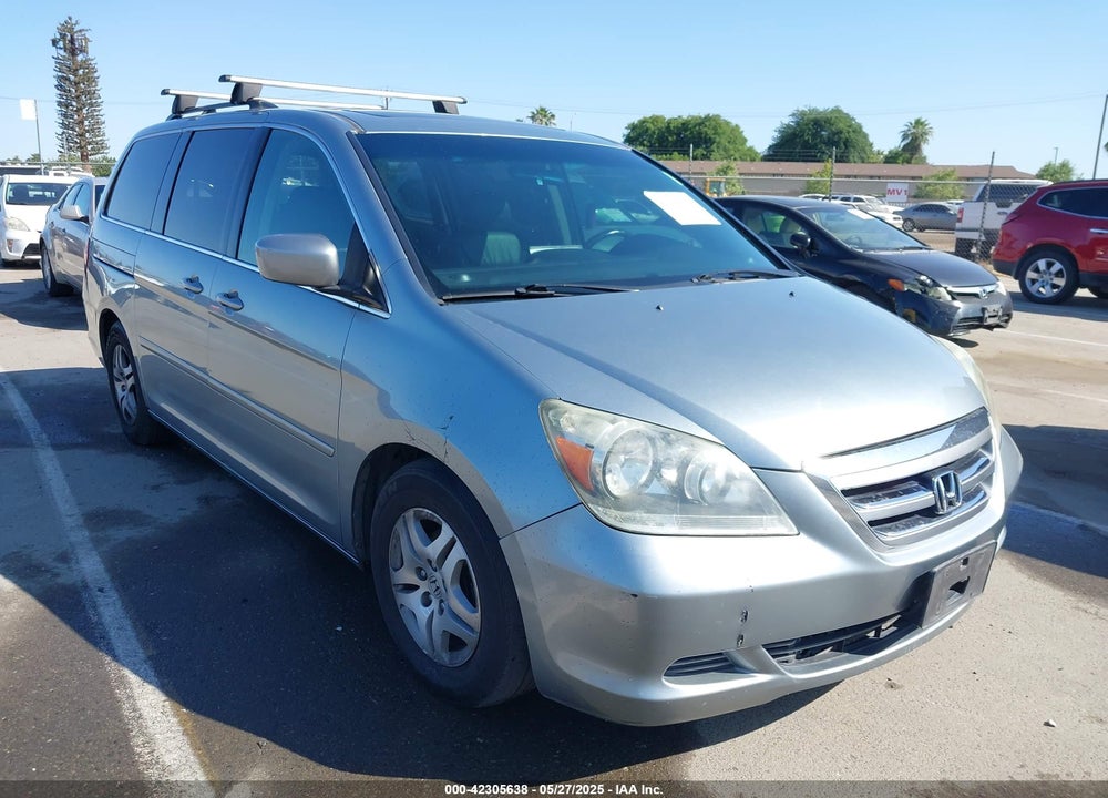 2007 HONDA ODYSSEY EX-L VIN: 5FNRL38747B110353