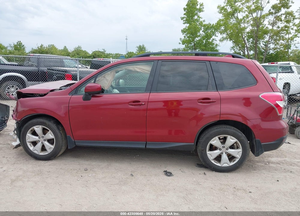 2016 SUBARU FORESTER VIN: JF2SJAFC2GH422118
