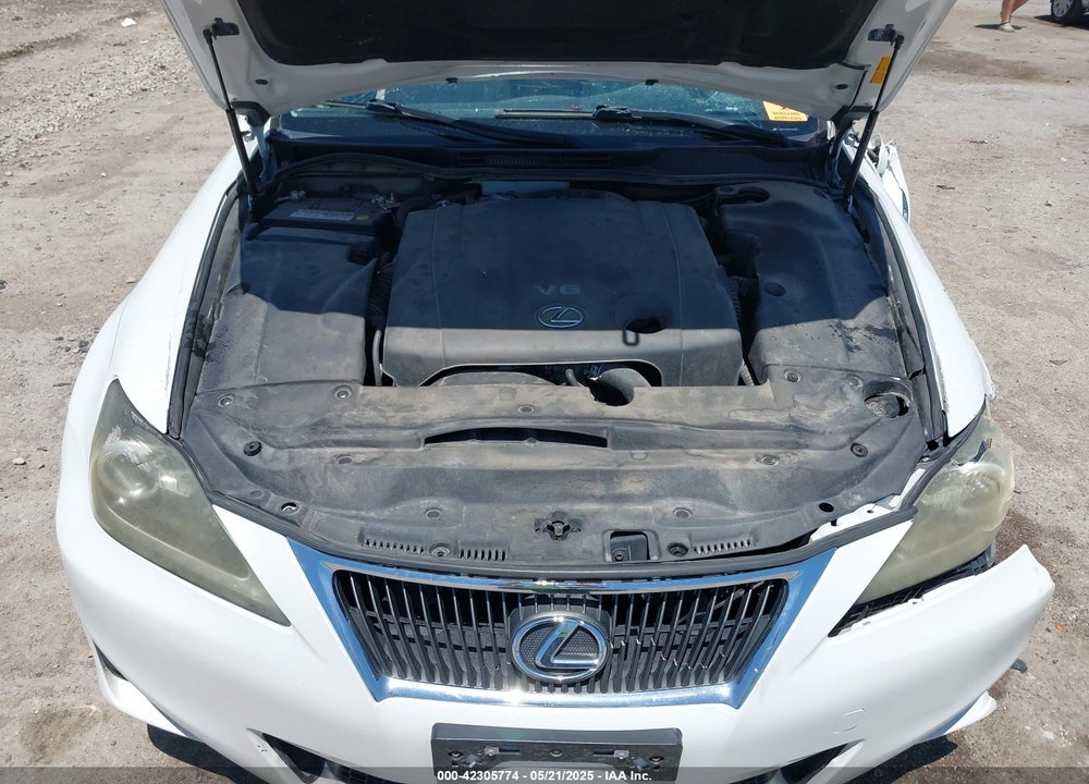2013 LEXUS IS250 VIN: JTHBF5C26D5190735