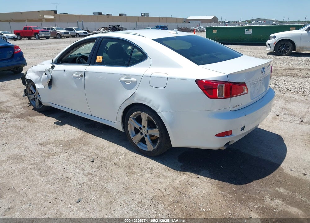 2013 LEXUS IS250 VIN: JTHBF5C26D5190735