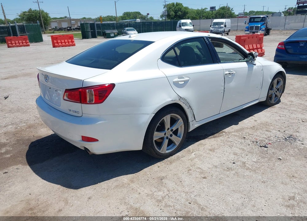 2013 LEXUS IS250 VIN: JTHBF5C26D5190735