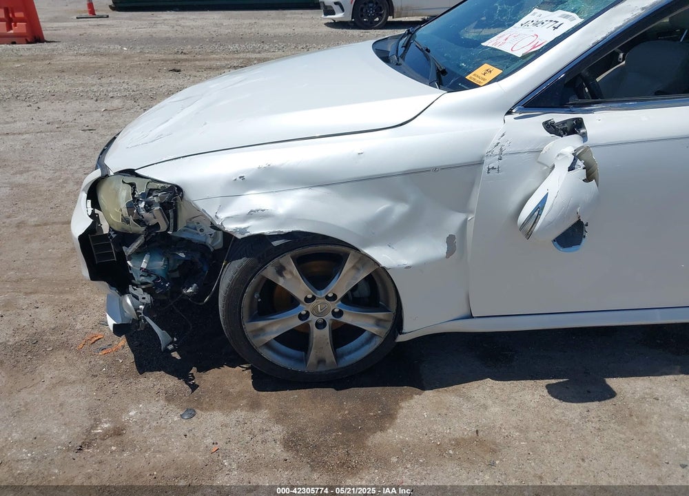 2013 LEXUS IS250 VIN: JTHBF5C26D5190735