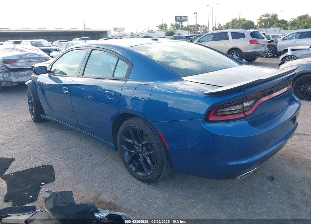 2022 DODGE CHARGER SXT RWD VIN: 2C3CDXBG6NH145913