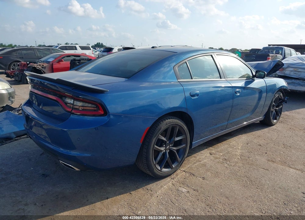 2022 DODGE CHARGER SXT RWD VIN: 2C3CDXBG6NH145913