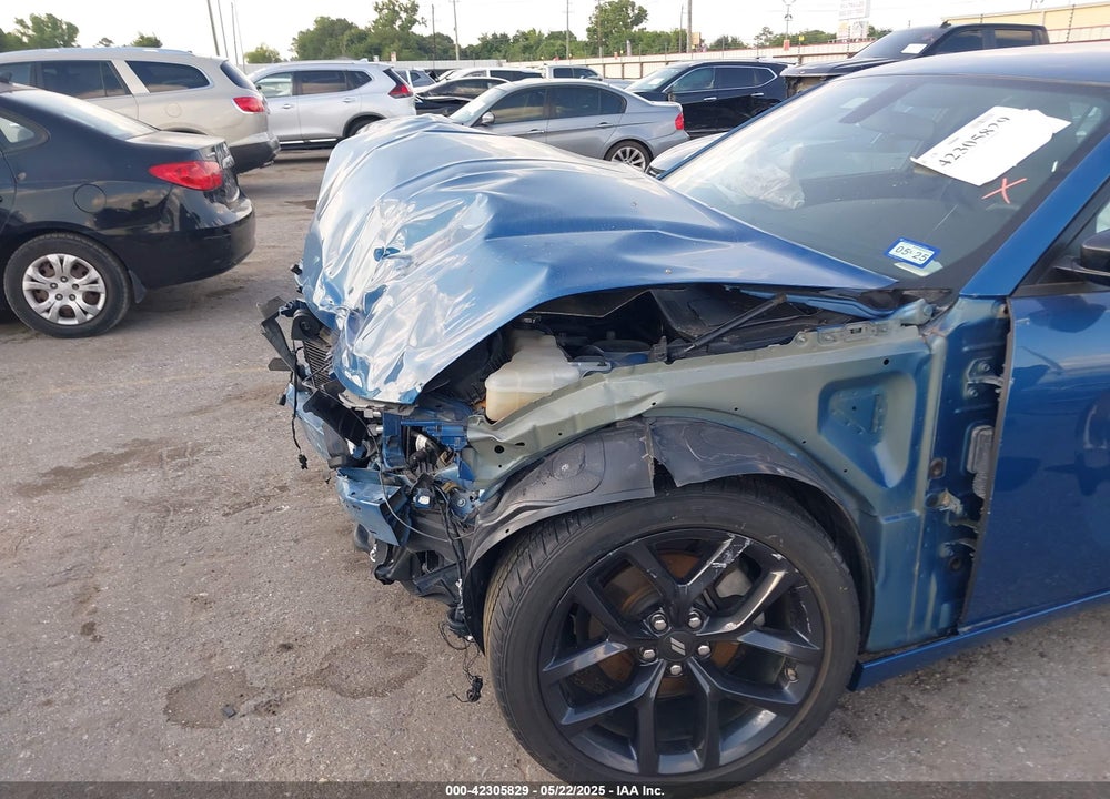 2022 DODGE CHARGER SXT RWD VIN: 2C3CDXBG6NH145913