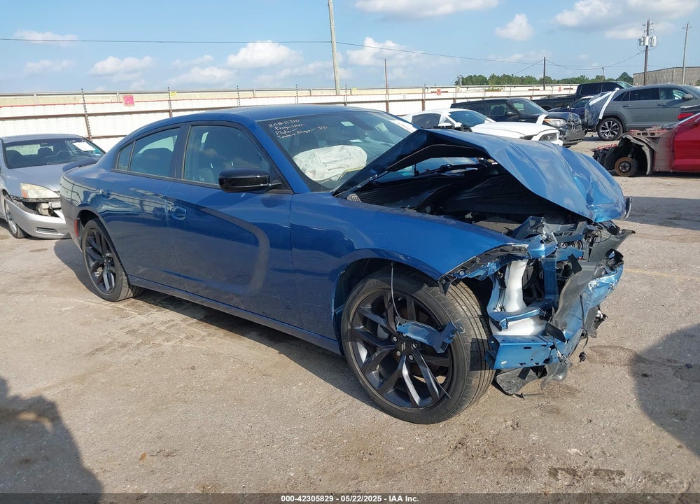 2022 DODGE CHARGER SXT RWD VIN: 2C3CDXBG6NH145913