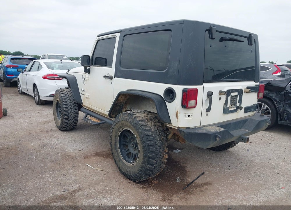2008 JEEP WRANGLER / VIN: 1J4FZ24108L653849