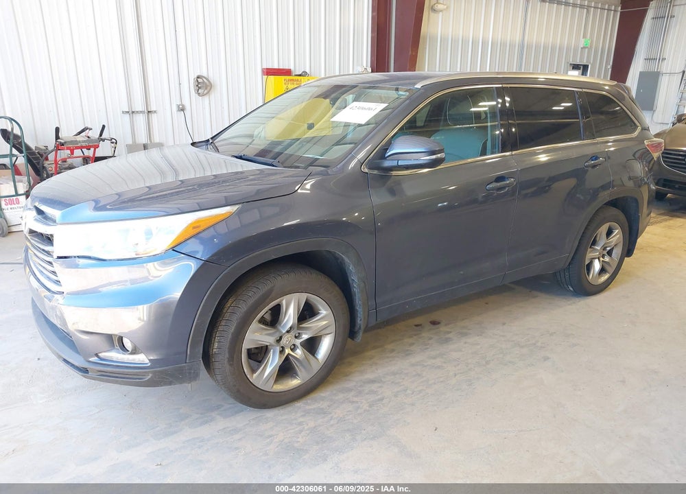 2015 TOYOTA HIGHLANDER LIMITED PLATINUM V6/LIMITED V6 VIN: 5TDDKRFH7FS106349