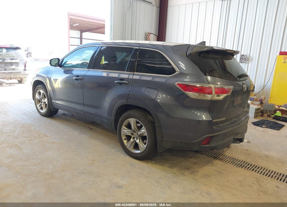 2015 TOYOTA HIGHLANDER LIMITED PLATINUM V6/LIMITED V6 VIN: 5TDDKRFH7FS106349