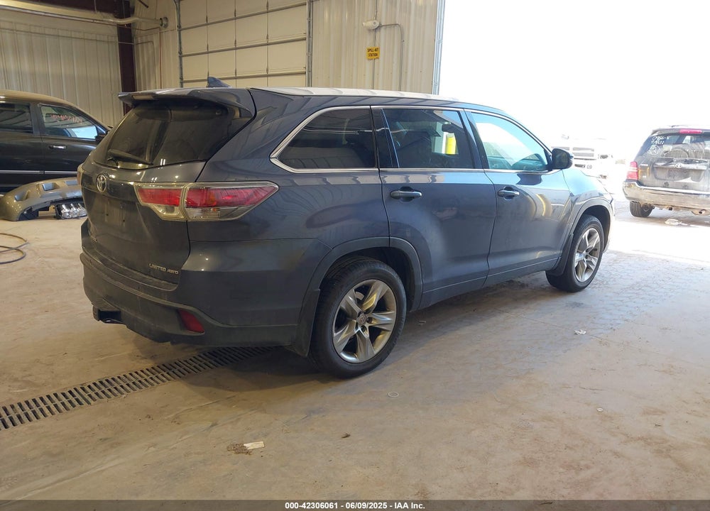 2015 TOYOTA HIGHLANDER LIMITED PLATINUM V6/LIMITED V6 VIN: 5TDDKRFH7FS106349