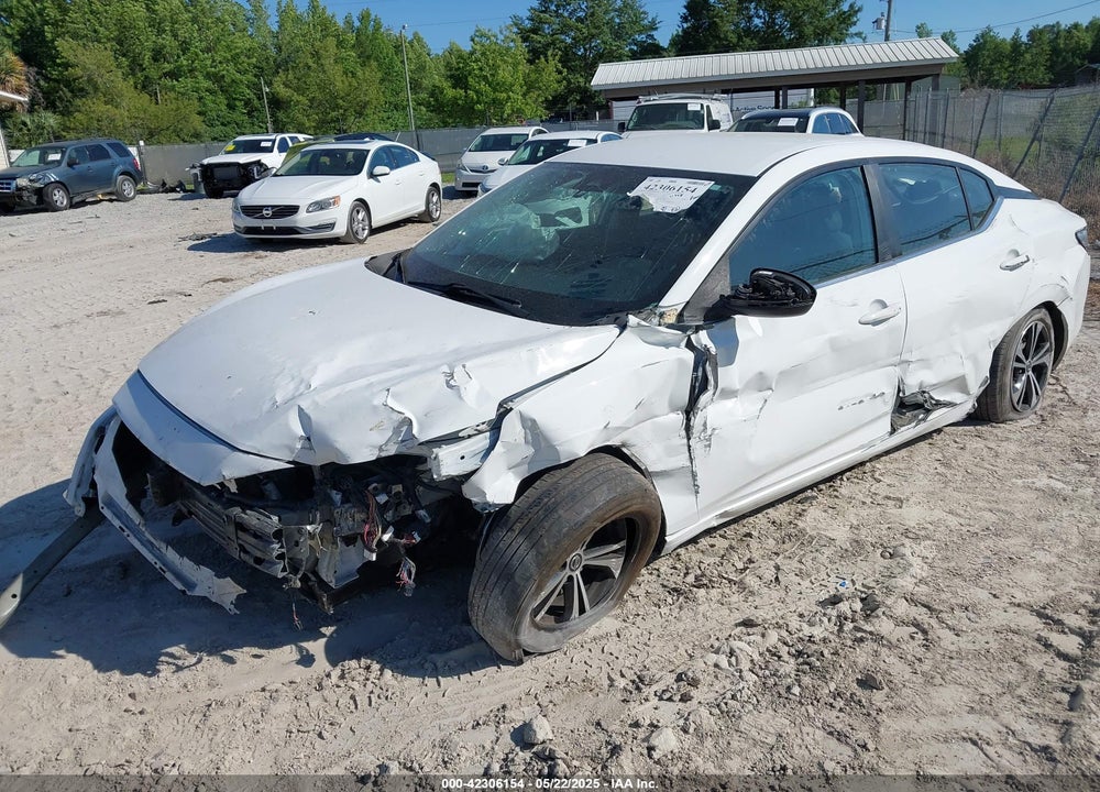 2021 NISSAN SENTRA SV XTRONIC CVT VIN: 3N1AB8CV9MY248668