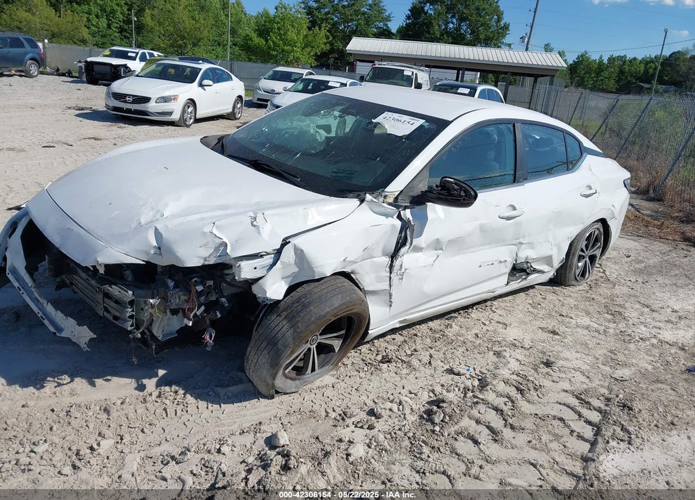 2021 NISSAN SENTRA SV XTRONIC CVT VIN: 3N1AB8CV9MY248668