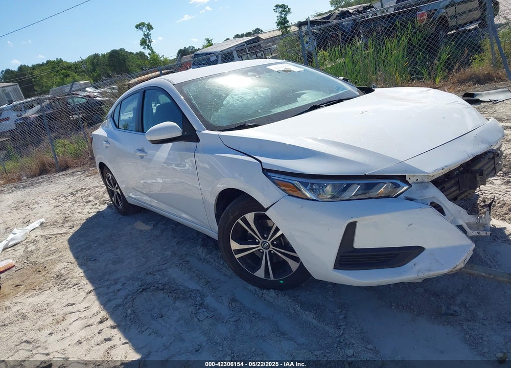 2021 NISSAN SENTRA SV XTRONIC CVT VIN: 3N1AB8CV9MY248668