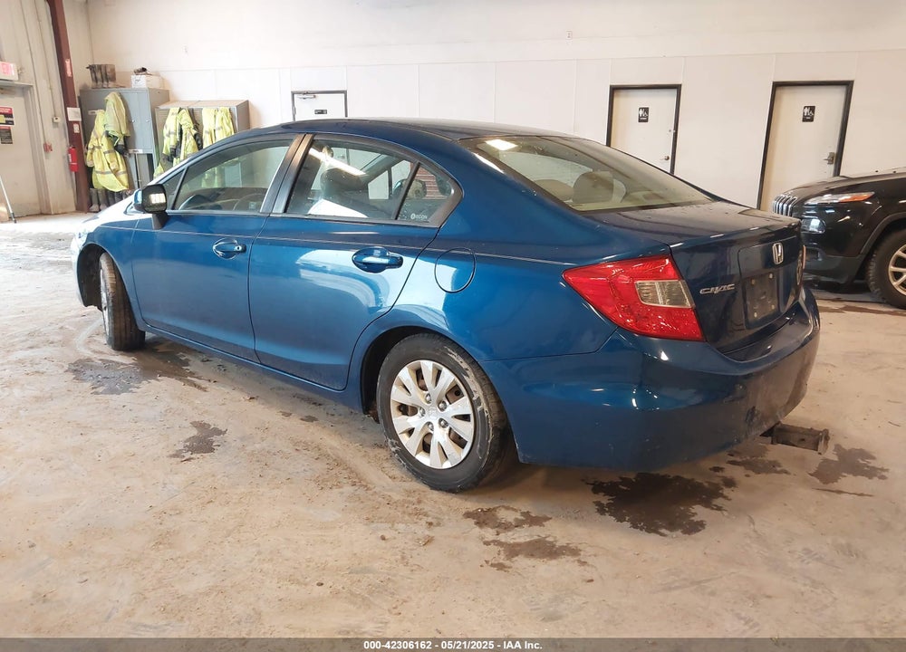 2012 HONDA CIVIC LX VIN: 19XFB2F54CE032271