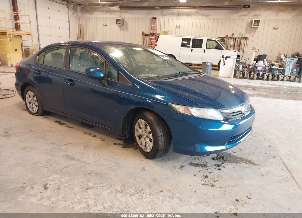 2012 HONDA CIVIC LX VIN: 19XFB2F54CE032271