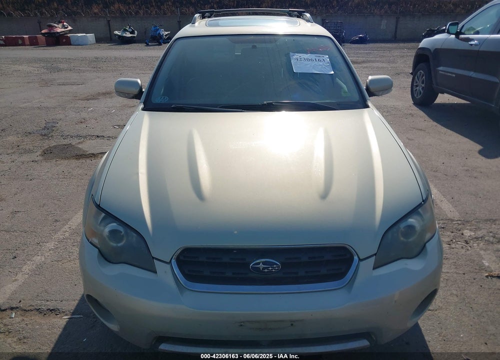 2005 SUBARU OUTBACK VIN: 4S4BP85C654370192