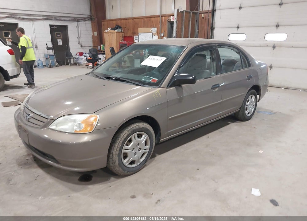 2001 HONDA CIVIC LX VIN: 2HGES16531H614094