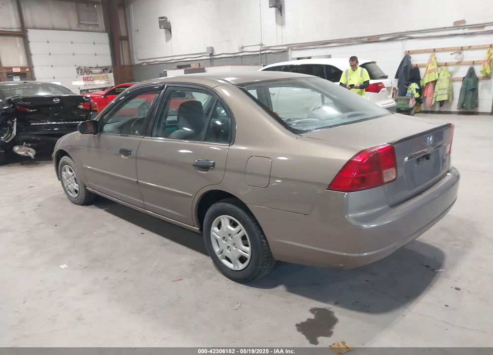 2001 HONDA CIVIC LX VIN: 2HGES16531H614094