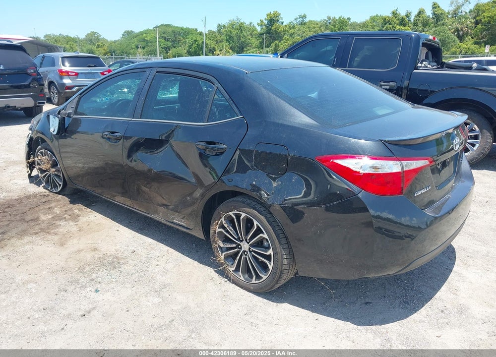 2015 TOYOTA COROLLA S PLUS VIN: 2T1BURHE5FC282751