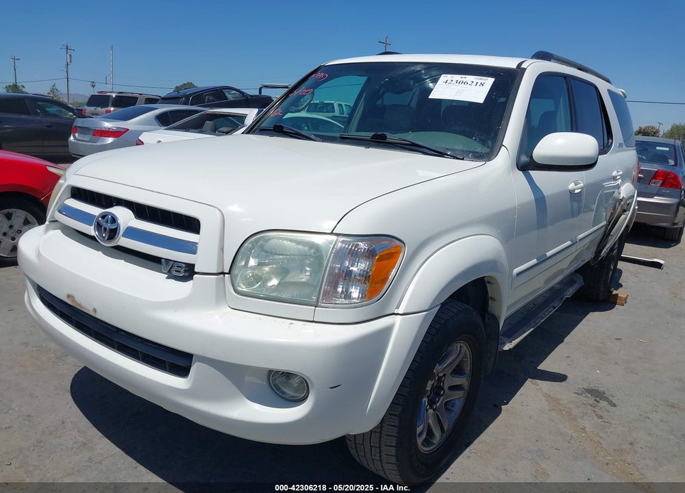 2005 TOYOTA SEQUOIA LIMITED V8 VIN: 5TDZT38A85S243394