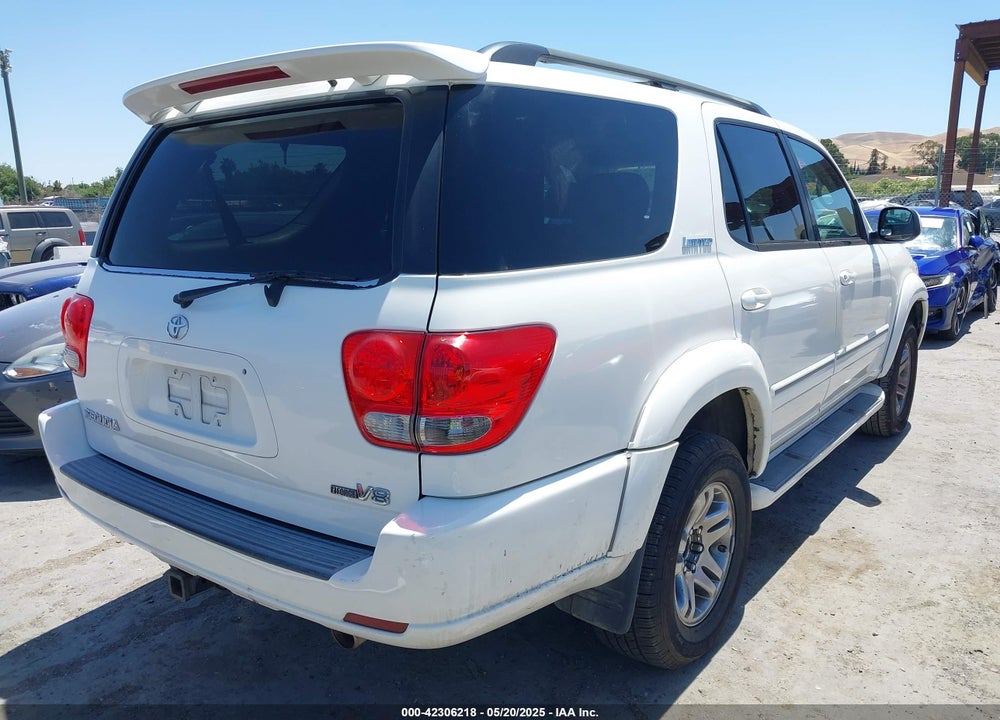 2005 TOYOTA SEQUOIA LIMITED V8 VIN: 5TDZT38A85S243394