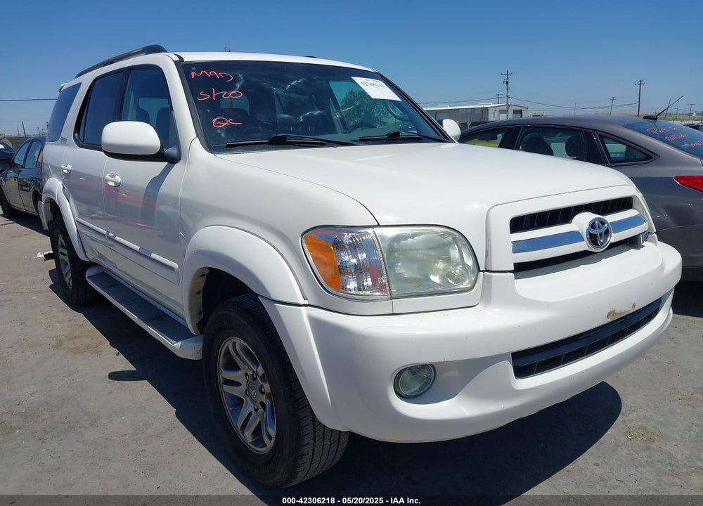 2005 TOYOTA SEQUOIA LIMITED V8 VIN: 5TDZT38A85S243394