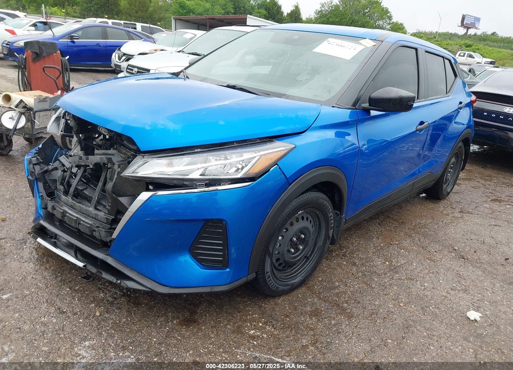 2021 NISSAN KICKS S XTRONIC CVT VIN: 3N1CP5BV5ML522035