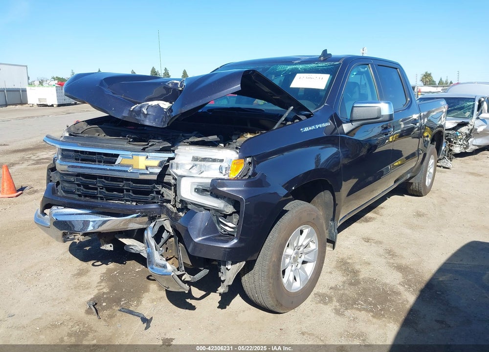 2022 CHEVROLET SILVERADO 1500 VIN: 3GCUDDEDXNG559146
