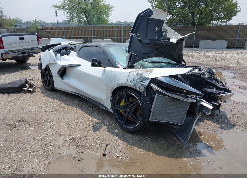 2022 CHEVROLET CORVETTE STINGRAY VIN: 1G1YB3D43N5104612