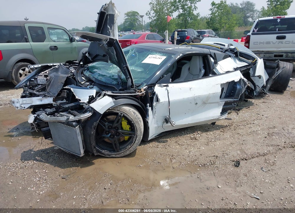 2022 CHEVROLET CORVETTE STINGRAY VIN: 1G1YB3D43N5104612