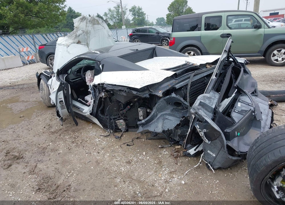 2022 CHEVROLET CORVETTE STINGRAY VIN: 1G1YB3D43N5104612