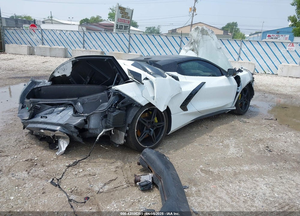 2022 CHEVROLET CORVETTE STINGRAY VIN: 1G1YB3D43N5104612