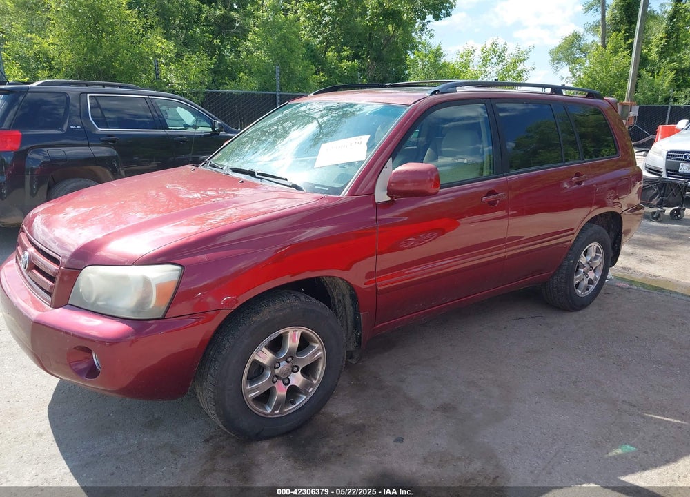 2006 TOYOTA HIGHLANDER V6 VIN: JTEEP21A560162053