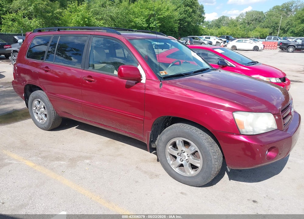 2006 TOYOTA HIGHLANDER V6 VIN: JTEEP21A560162053