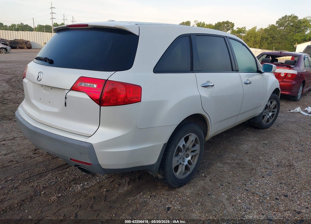 2008 ACURA MDX VIN: 2HNYD28298H543065