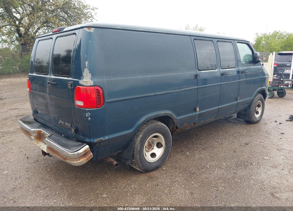2000 DODGE RAM VAN 1500 CONVERSION VIN: 2B7HB11Y3YK127939