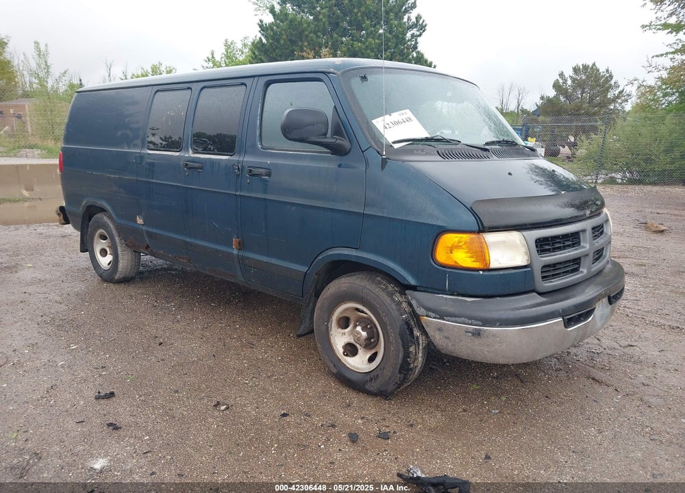 2000 DODGE RAM VAN 1500 CONVERSION VIN: 2B7HB11Y3YK127939