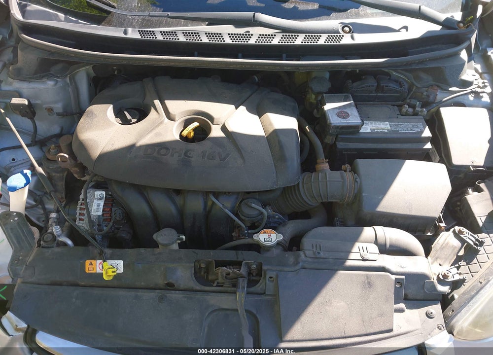 2013 HYUNDAI ELANTRA VIN: 5NPDH4AE1DH257091