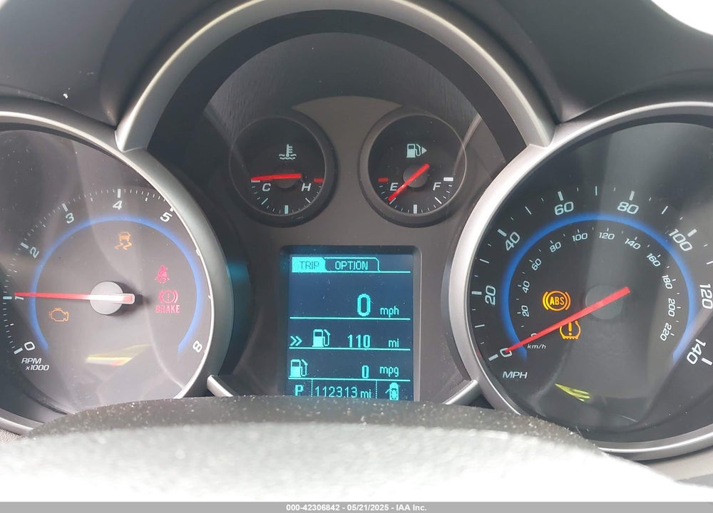 2016 CHEVY CRUZ VIN: 1G1PC5SG7G7140831