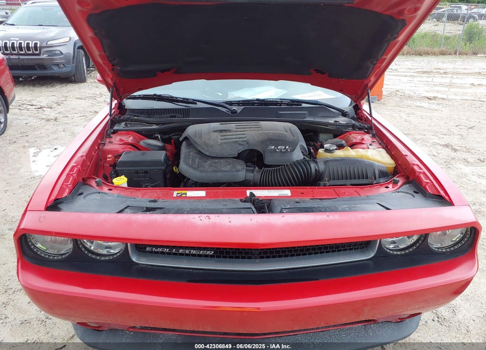 2012 DODGE CHALLENGER VIN: 2C3CDYAG4CH294194
