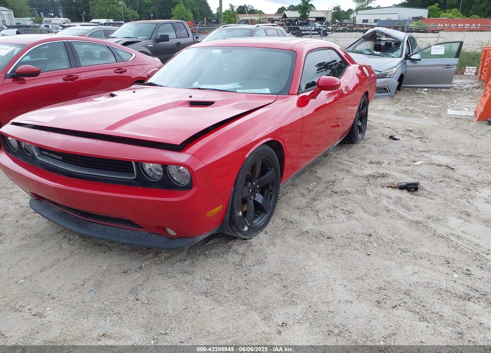 2012 DODGE CHALLENGER VIN: 2C3CDYAG4CH294194