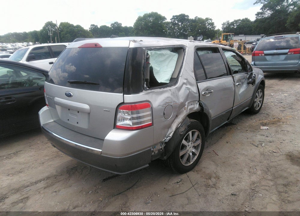 2008 FORD TAURUS X SEL VIN: 1FMDK02W78GA39003