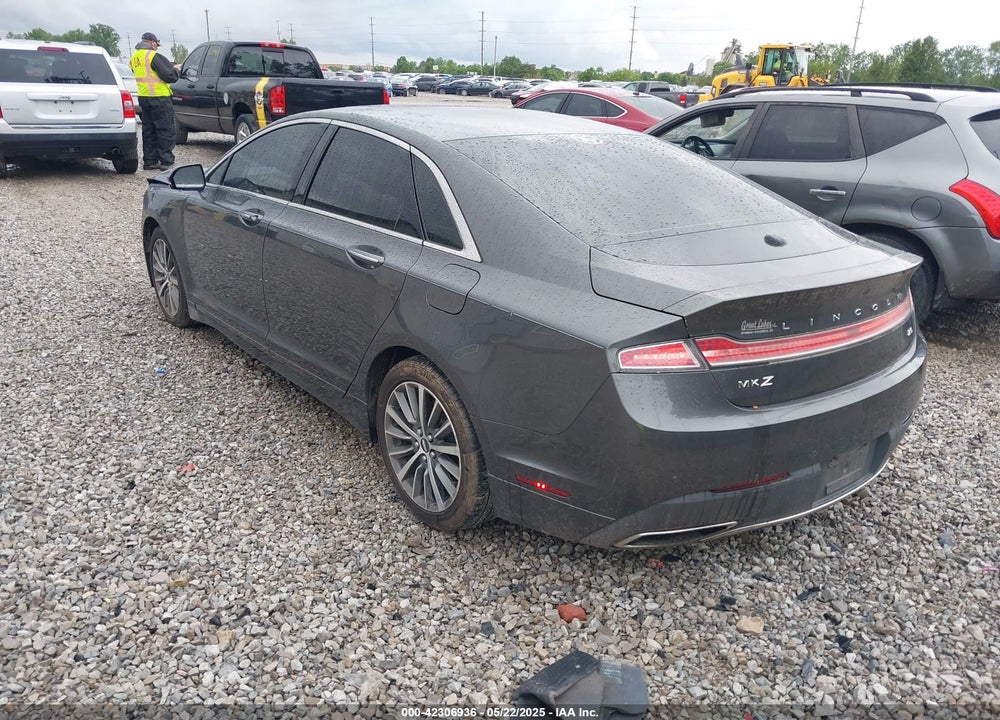 2017 LINCOLN MKZ VIN: 3LN6L5C99HR649845